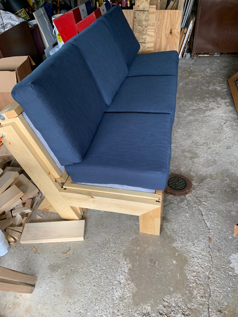 An image of my completed couch