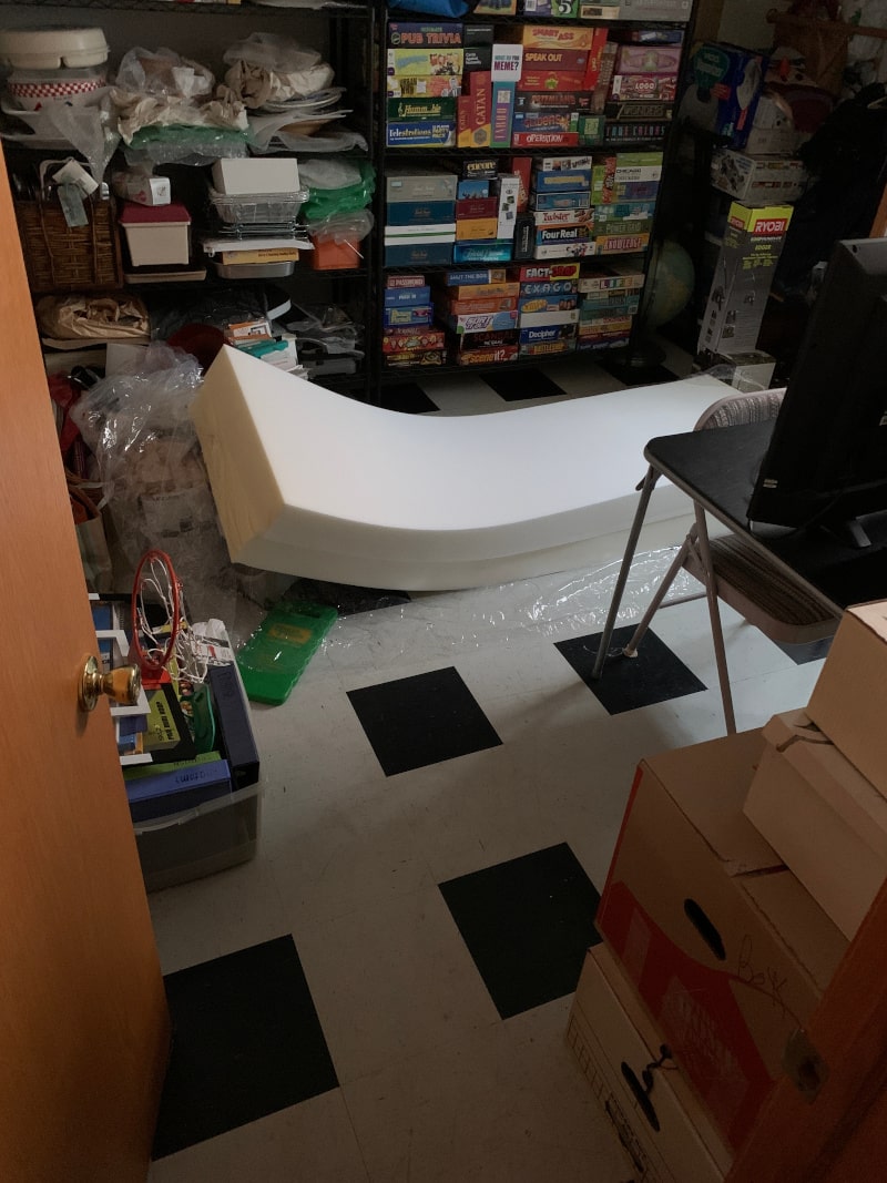 Uncut foam